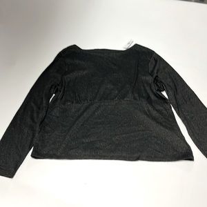 Banana Republic black sparkle top